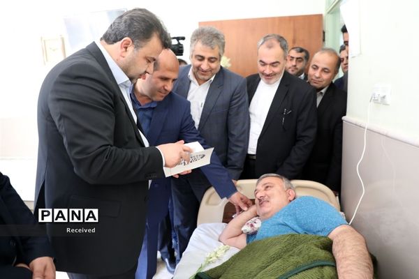 دیدار استاندار جدید مازندران با جمعی از جانبازان