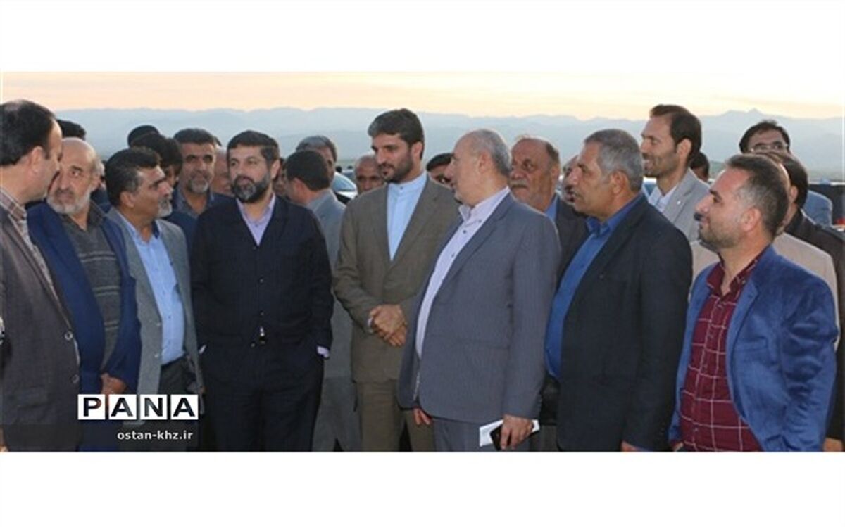 بازدید نماینده  مسجدسلیمان و استاندار خوزستان از روند ساخت جاده میانبر اهواز به مسجدسلیمان