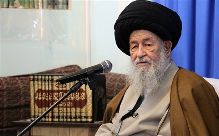 دیدار دانش آموزان قم با آیت الله علوی گرگانی