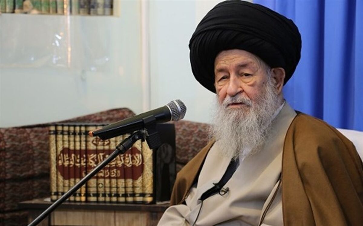 دیدار دانش آموزان قم با آیت الله علوی گرگانی
