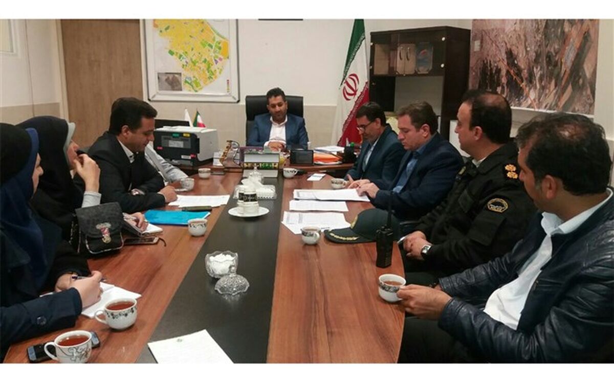 بیستمین جلسه ستاد مانور زلزله در شهرستان قدس