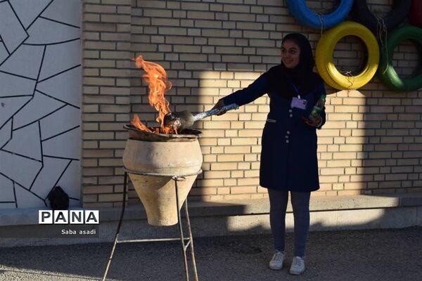 افتتاحیه المپیاد ورزشی درون مدرسه‌ای در گله‌دار