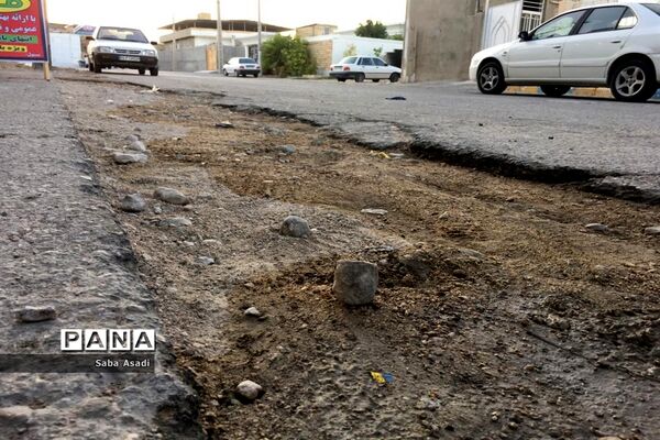 از آسفالت‌های بی کیفیت تا چاله‌های خیابانی