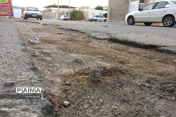 از آسفالت‌های بی کیفیت تا چاله‌های خیابانی