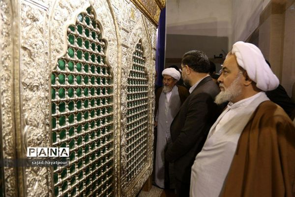 رونمایی از ضریح مطهر شهدای کربلا