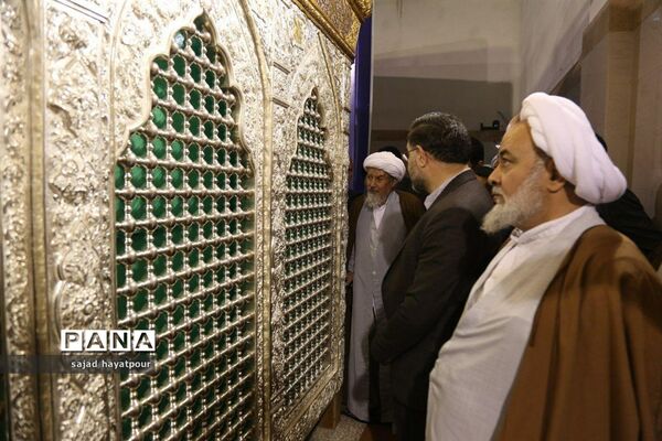 رونمایی از ضریح مطهر شهدای کربلا