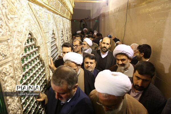 رونمایی از ضریح مطهر شهدای کربلا