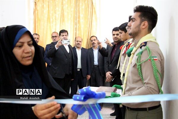 افتتاح کارگاه کامپیوتر هنرستان فنی نمونه  البرز خراسان جنوبی