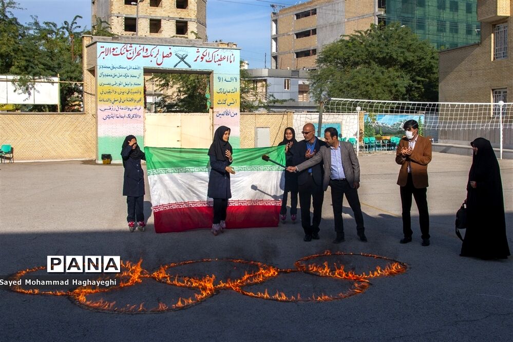 المپیاد ورزشی درون مدرسه ای در لامرد