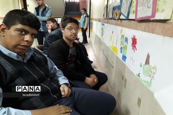 بازدید از مدارس استثنایی ناحیه دو شهرری