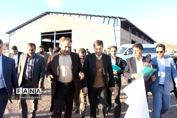 بازدید معاون عمرانی و توسعه شهری و روستایی وزارت کشور