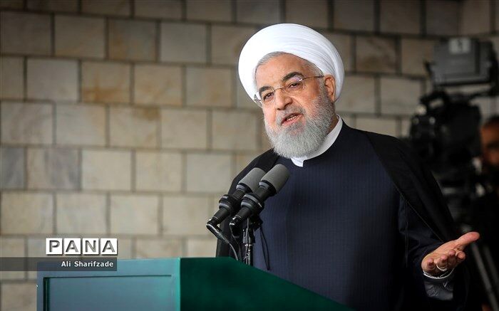 روحانی: اگر آمریکا جلوی صادرات نفت ایران را بگیرد نفتی از خلیج فارس صادر نخواهد شد