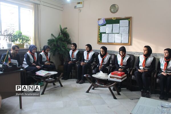 بازدید رئیس سازمان دانش آموزی استان همدان از مجتمع آموزشی نابینایان موسی ابن جعفر