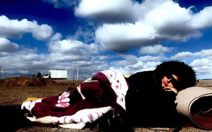 عکس یواشکی از مهناز افشار در کویر