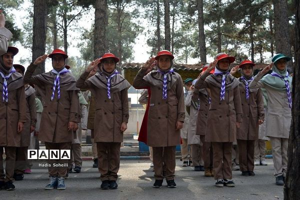 اردوی پیشتازان ویژه شهرستان‌های استان تهران در قطب شهریار -۱