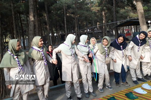 اردوی پیشتازان ویژه شهرستان‌های استان تهران در قطب شهریار -۱
