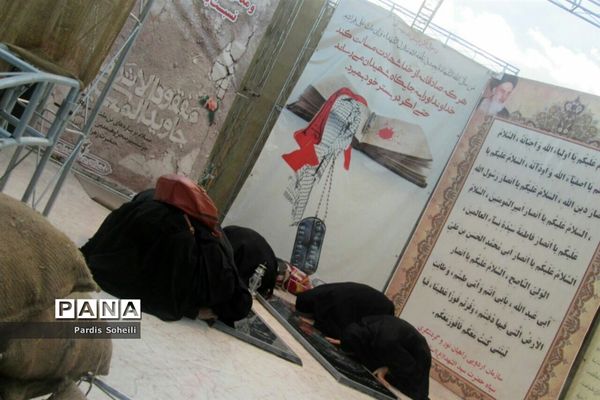 حضور دانش آموزان شهرقدس در مناطق عملیاتی جنوب کشور