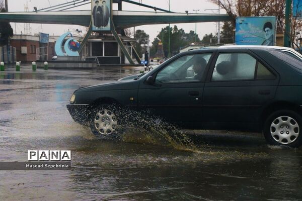 بارش باران در تبریز