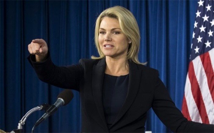 سخنگوی وزارت امور خارجه آمریکا جایگزین نیکی هیلی می‌شود