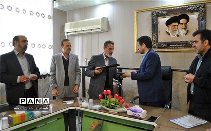 امضای تفاهم‌نامه بین آموزش و پرورش و ستاد بازسازی عتبات استان کرمانشاه