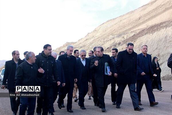 بازدید استاندار آذربایجان شرقی از عملیات اجرایی بزرگراه تبریز اهر