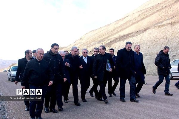 بازدید استاندار آذربایجان شرقی از عملیات اجرایی بزرگراه تبریز اهر