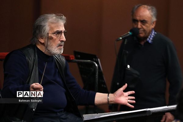 تمرین ارکستر ملی ایران