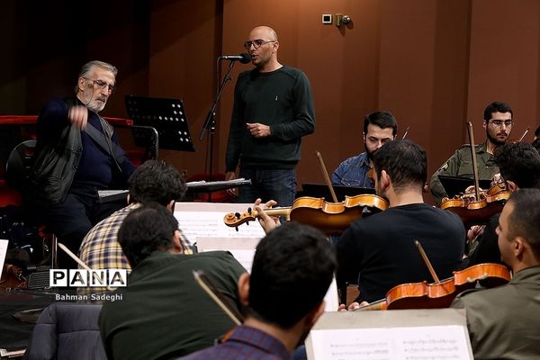 تمرین ارکستر ملی ایران