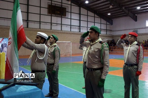 افتتاحیه مسابقات فوتسال آموزشگاه‌های ابتدایی شهرستان بیرجند