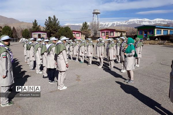 اردوی پیشتازان قطب پنجم سازمان دانش‌آموزی شهرستان‌های استان تهران