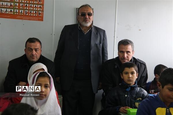 کلنگ زنی مدرسه 3 کلاسه خیر ساز روستای عجمی میانه