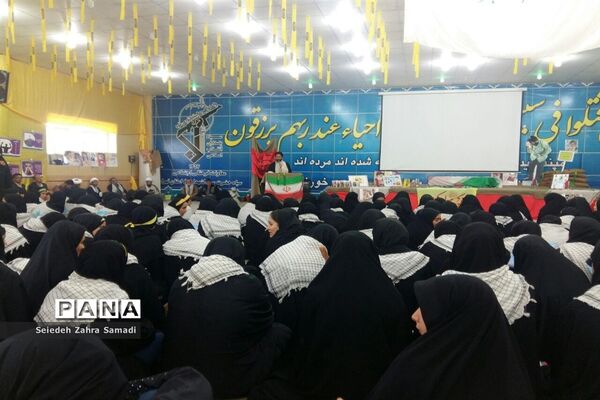 اردوی راهیان نور دانش‌آموزان  ملارد در سرزمین‌های ایثار و شهادت