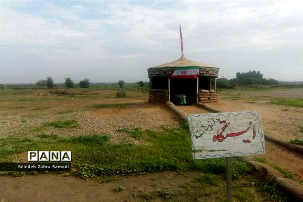 اردوی راهیان نور دانش‌آموزان  ملارد در سرزمین‌های ایثار و شهادت