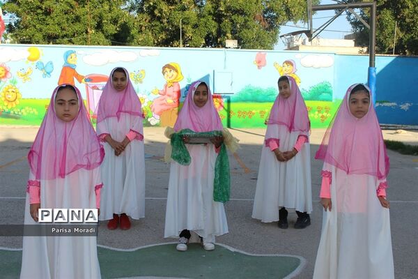 افتتاحیه المپیاد درون مدرسه ای دبستان شهید فولادی 2  بوشهر