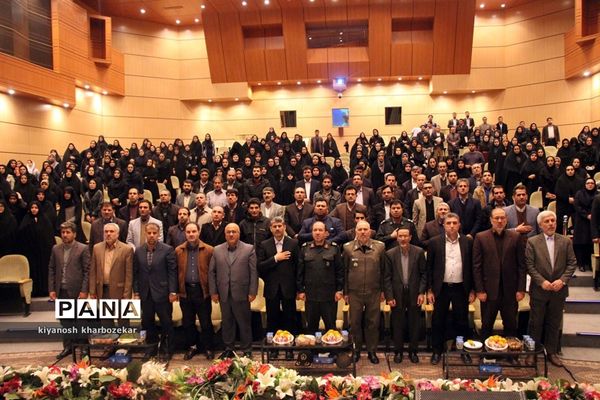 مراسم یادواره شهدای سواد‌آموزی آذربایجان غربی در ارومیه