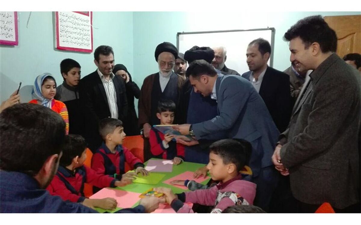 پایگاه فرهنگی هنری کانون در کوی عین دو اهواز افتتاح شد