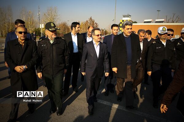 رزمایش طرح زمستانی تهران بزرگ