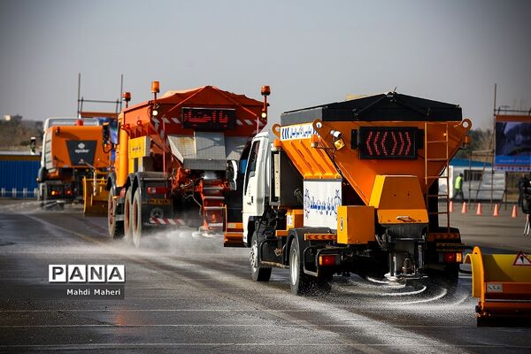 رزمایش طرح زمستانی تهران بزرگ