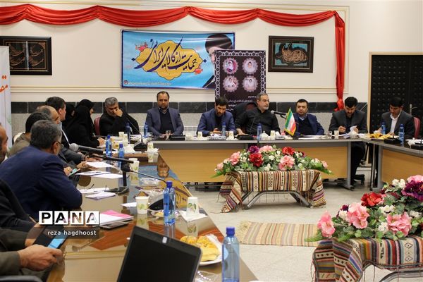 جلسه رسیدگی به تخلفات اداری با موضوع بررسی حادثه آتش‌سوزی مدرسه غیر دولتی زاهدان