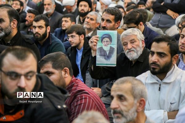 مراسم ختم آیت الله هاشمی شاهرودی در قم