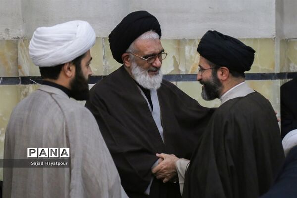 مراسم ختم آیت الله هاشمی شاهرودی در قم