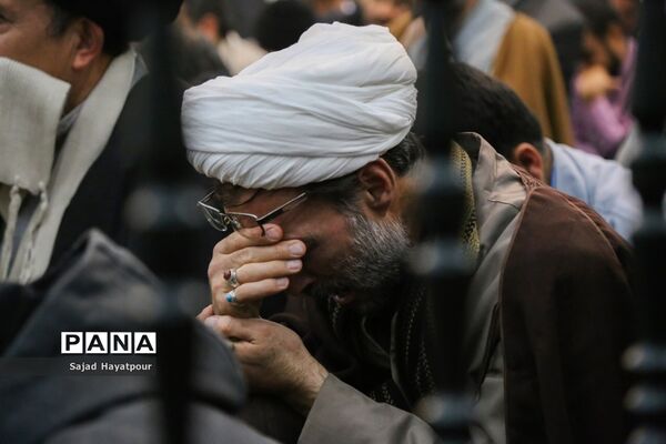 مراسم ختم آیت الله هاشمی شاهرودی در قم