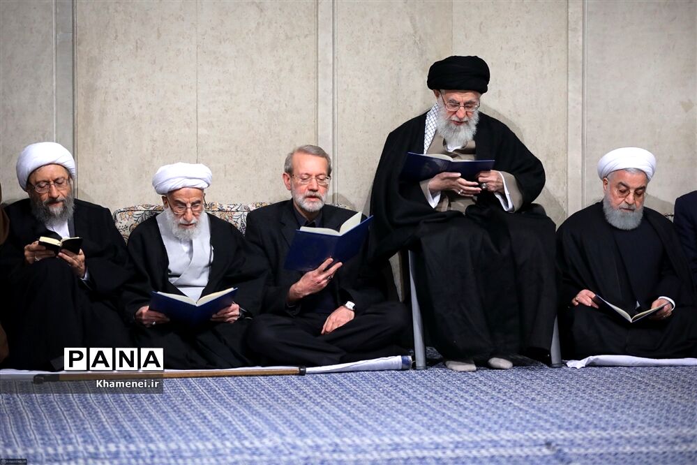 مراسم بزرگداشت آیت‌الله هاشمی شاهرودی در حسینیه امام خمینی