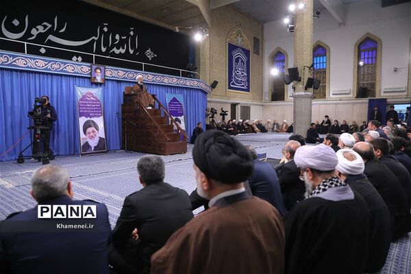 مراسم بزرگداشت آیت‌الله هاشمی شاهرودی در حسینیه امام خمینی