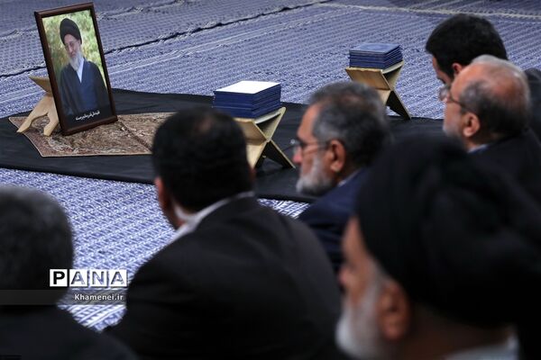 مراسم بزرگداشت آیت‌الله هاشمی شاهرودی در حسینیه امام خمینی