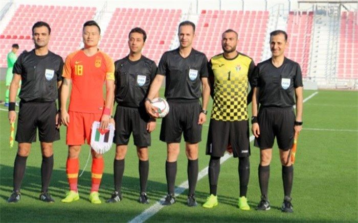 دیدار دوستانه ملی؛ دبل تساوی برای اردن و چین در حضور داور ایرانی
