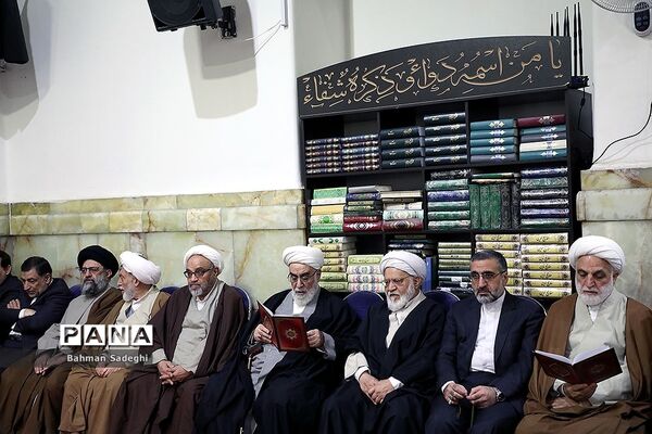 بزرگداشت آیت الله شاهرودی در مسجد ارک