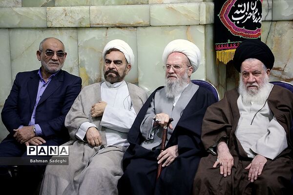 بزرگداشت آیت الله شاهرودی در مسجد ارک