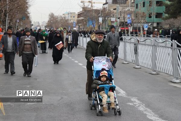 راهپیمایی 9 دی در مشهد