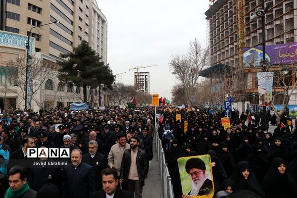 راهپیمایی 9 دی در مشهد